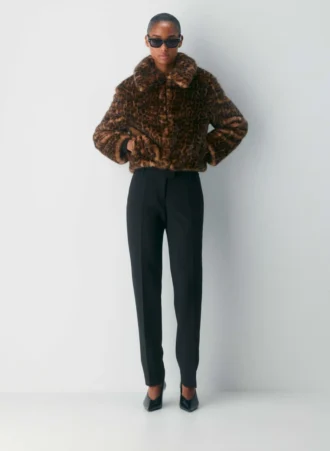 Chamonix-kåpe – Savannah Faux Fur