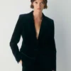 Charisse Blazer – Fløyel