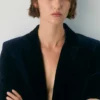 Charisse Blazer – Fløyel
