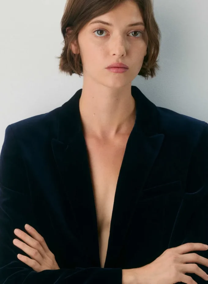 Charisse Blazer – Fløyel