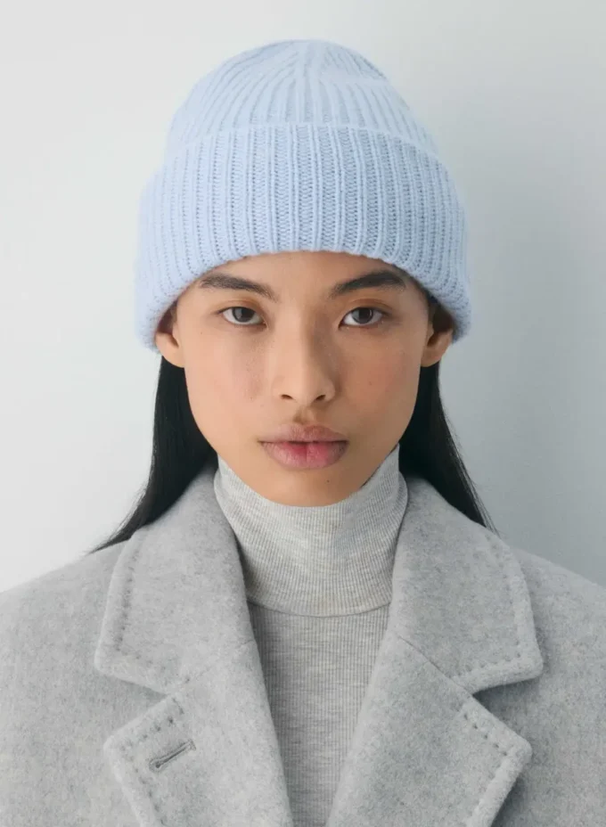 Chime ull- og kashmirbeanie