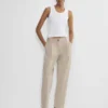 Chino Mid-rise Carrot Pant