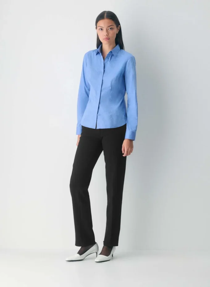 Chronicle Slim Poplin-skjorte
