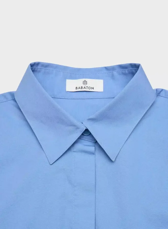 Chronicle Slim Poplin-skjorte