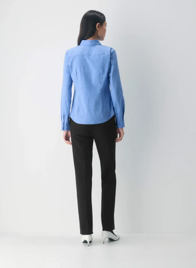 Chronicle Slim Poplin-skjorte