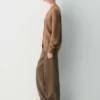 Chunky Merino Wool V-neck Cardigan Chunky Merino Wool V-neck Cardigan