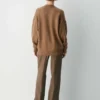 Chunky Merino Wool V-neck Cardigan Chunky Merino Wool V-neck Cardigan