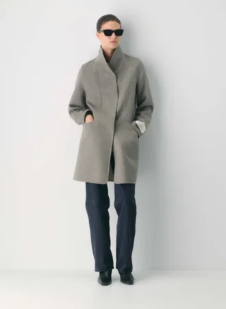 Cocoon dobbeltsidig kåpe – Luxe (Re)Wool