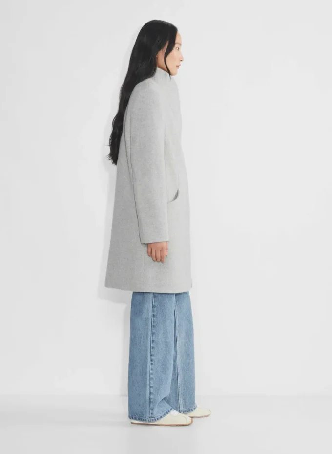 Cocoon-kåpen – myk ull og kashmir Cocoon-kåpen – myk ull og kashmir