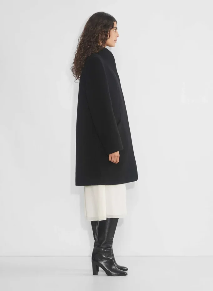 Cocoon-kåpen – myk ull og kashmir Cocoon-kåpen – myk ull og kashmir