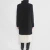 Cocoon-kåpen – myk ull og kashmir Cocoon-kåpen – myk ull og kashmir