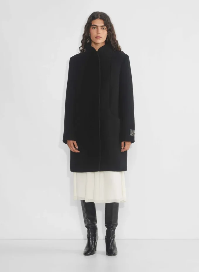 Cocoon-kåpen – myk ull og kashmir Cocoon-kåpen – myk ull og kashmir