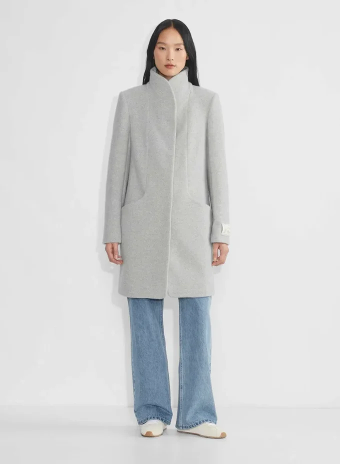 Cocoon-kåpen – myk ull og kashmir Cocoon-kåpen – myk ull og kashmir