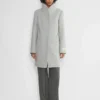 Cocoon-kåpen Ny – jomfruull og kashmir Cocoon-kåpen Ny – jomfruull og kashmir