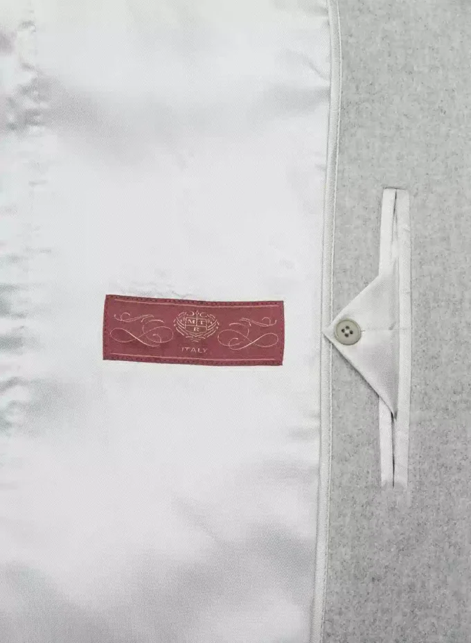Cocoon-kåpen Ny – jomfruull og kashmir Cocoon-kåpen Ny – jomfruull og kashmir