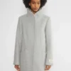 Cocoon-kåpen Ny – jomfruull og kashmir Cocoon-kåpen Ny – jomfruull og kashmir