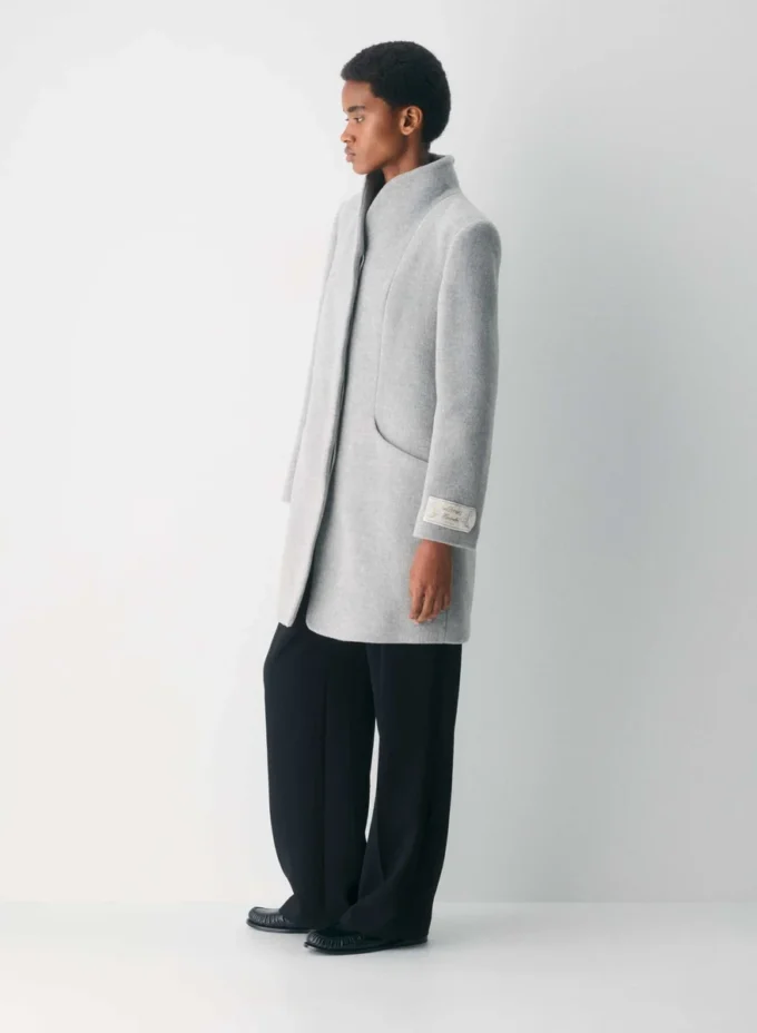 Cocoon-kåpen Ny – Ull og kashmir Cocoon-kåpen Ny – Ull og kashmir