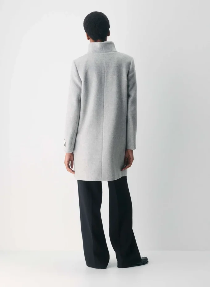 Cocoon-kåpen Ny – Ull og kashmir Cocoon-kåpen Ny – Ull og kashmir