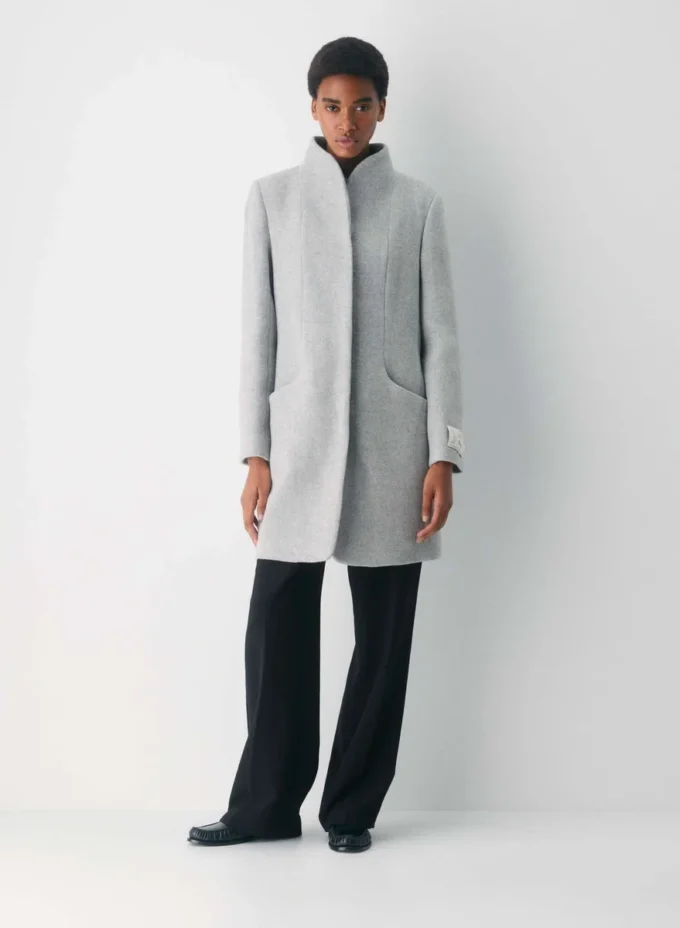Cocoon-kåpen Ny – Ull og kashmir Cocoon-kåpen Ny – Ull og kashmir