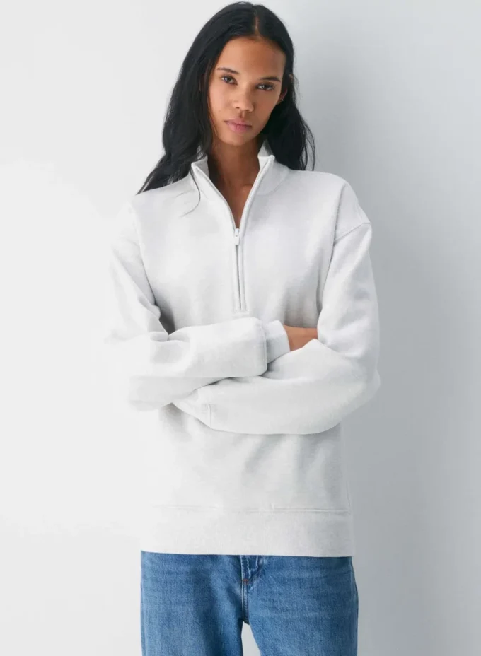 Cozy Sweatfleece Boyfriend 1/2 Zip Sweatshirt Cozy Sweatfleece Boyfriend 1/2 Zip Sweatshirt