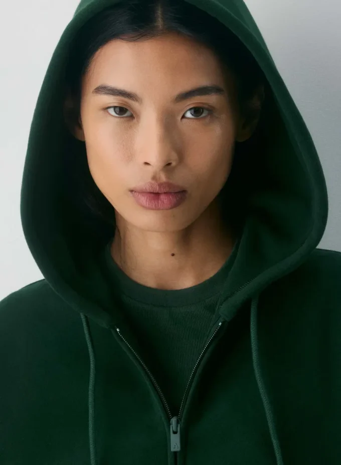 Cozy Sweatfleece Boyfriend Boxy Zip Hoodie Cozy Sweatfleece Boyfriend Boxy Zip Hoodie