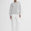 Cozy Sweatfleece Boyfriend Crew Sweatshirt