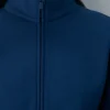 Cozy Sweatfleece Boyfriend Mock Crop Zip-up