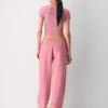 Cozy Sweatfleece Boyfriend Seam Sweatpant
