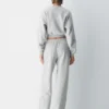 Cozy Sweatfleece Mega Barrel Zip Sweatpant
