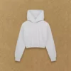 Cozy Sweatfleece Perfect Crop Hoodie Cozy Sweatfleece Perfect Crop Hoodie