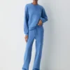 Cozy Sweatfleece Perfekte joggebukse med bånd