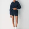 Cozy Sweatfleece Perfekte mini-shorts med høy midje Cozy Sweatfleece Perfekte mini-shorts med høy midje