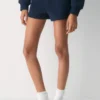 Cozy Sweatfleece Perfekte mini-shorts med høy midje Cozy Sweatfleece Perfekte mini-shorts med høy midje