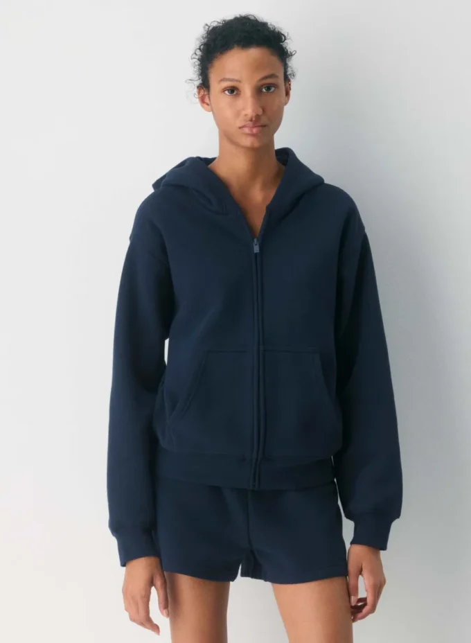 Cozy Sweatfleece Perfekte mini-shorts med høy midje Cozy Sweatfleece Perfekte mini-shorts med høy midje