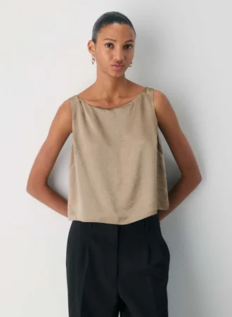 Cunning Satin Top