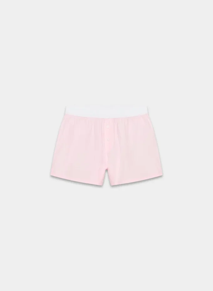 Dally Poplin Banded Boxer Short