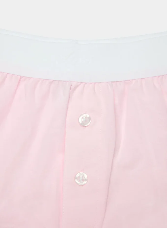 Dally Poplin Banded Boxer Short