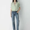 Delphine kortermet bluse