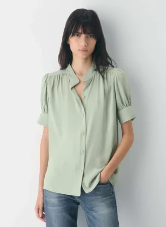 Delphine kortermet bluse