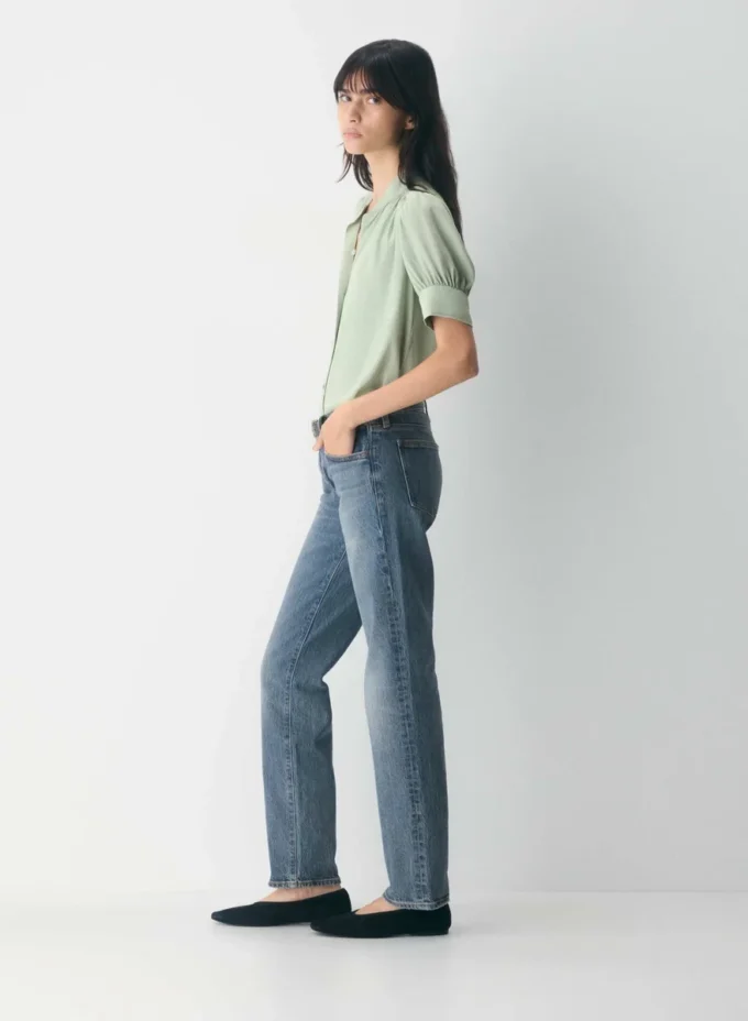 Delphine kortermet bluse