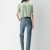 Delphine kortermet bluse