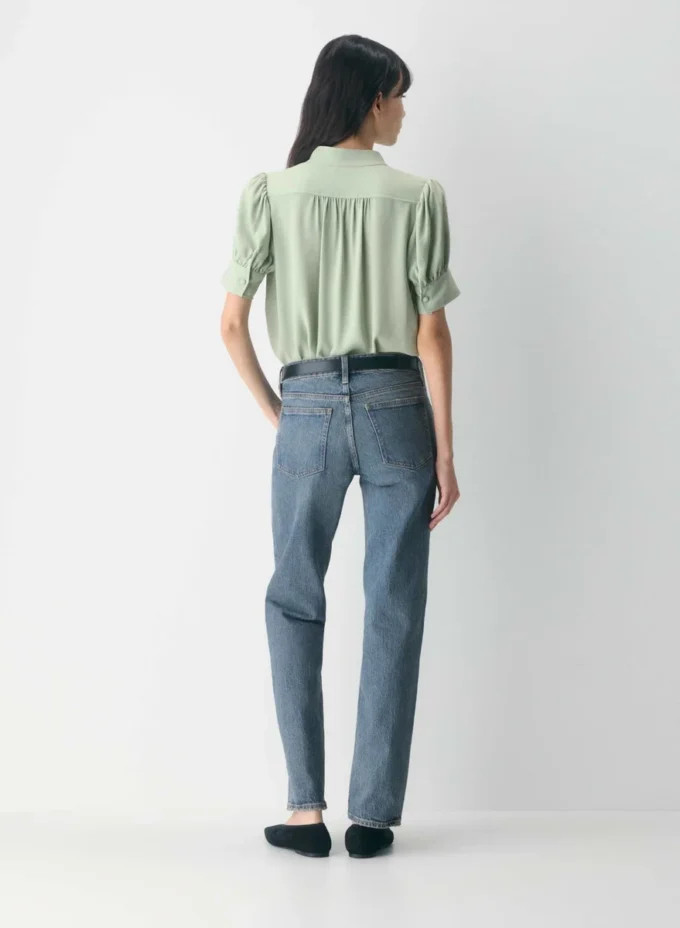 Delphine kortermet bluse
