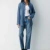Denim Forum 80-talls Comfy Denim Shirt
