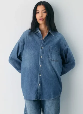 Denim Forum 80-talls Comfy Denim Shirt