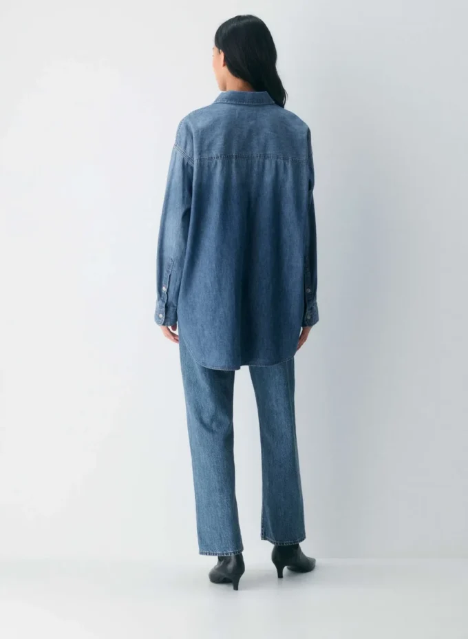Denim Forum 80-talls Comfy Denim Shirt