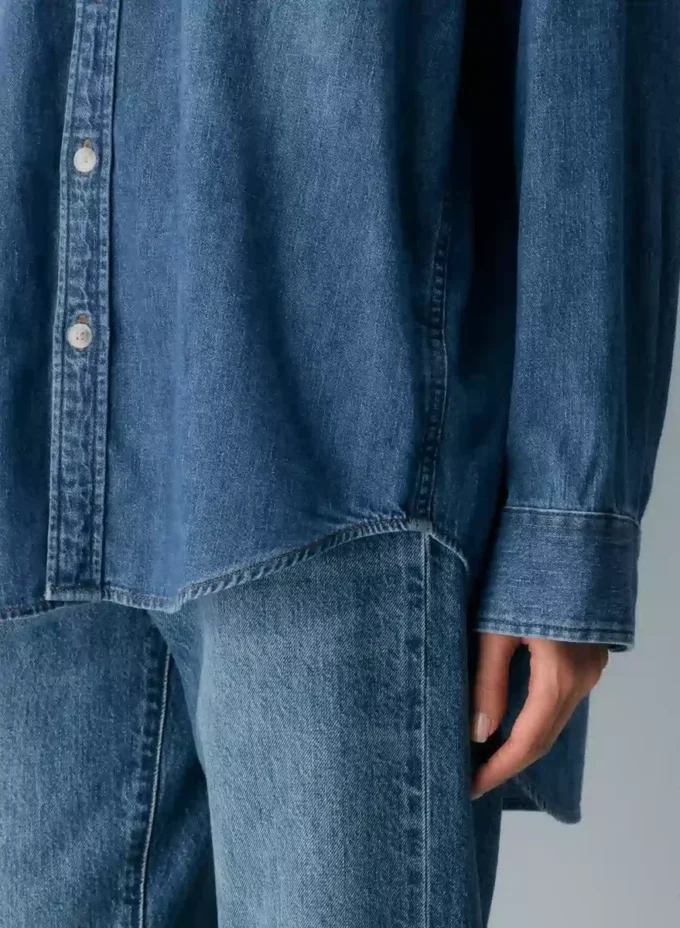 Denim Forum 80-talls Comfy Denim Shirt