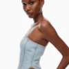Denim Forum 90-tallet Debbie Denim Bustier Denim Forum 90-tallet Debbie Denim Bustier