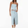 Denim Forum 90-tallet Debbie Denim Bustier Denim Forum 90-tallet Debbie Denim Bustier