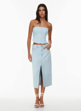 Denim Forum 90-tallet Debbie Denim Bustier