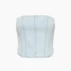 Denim Forum 90-tallet Debbie Denim Bustier Denim Forum 90-tallet Debbie Denim Bustier